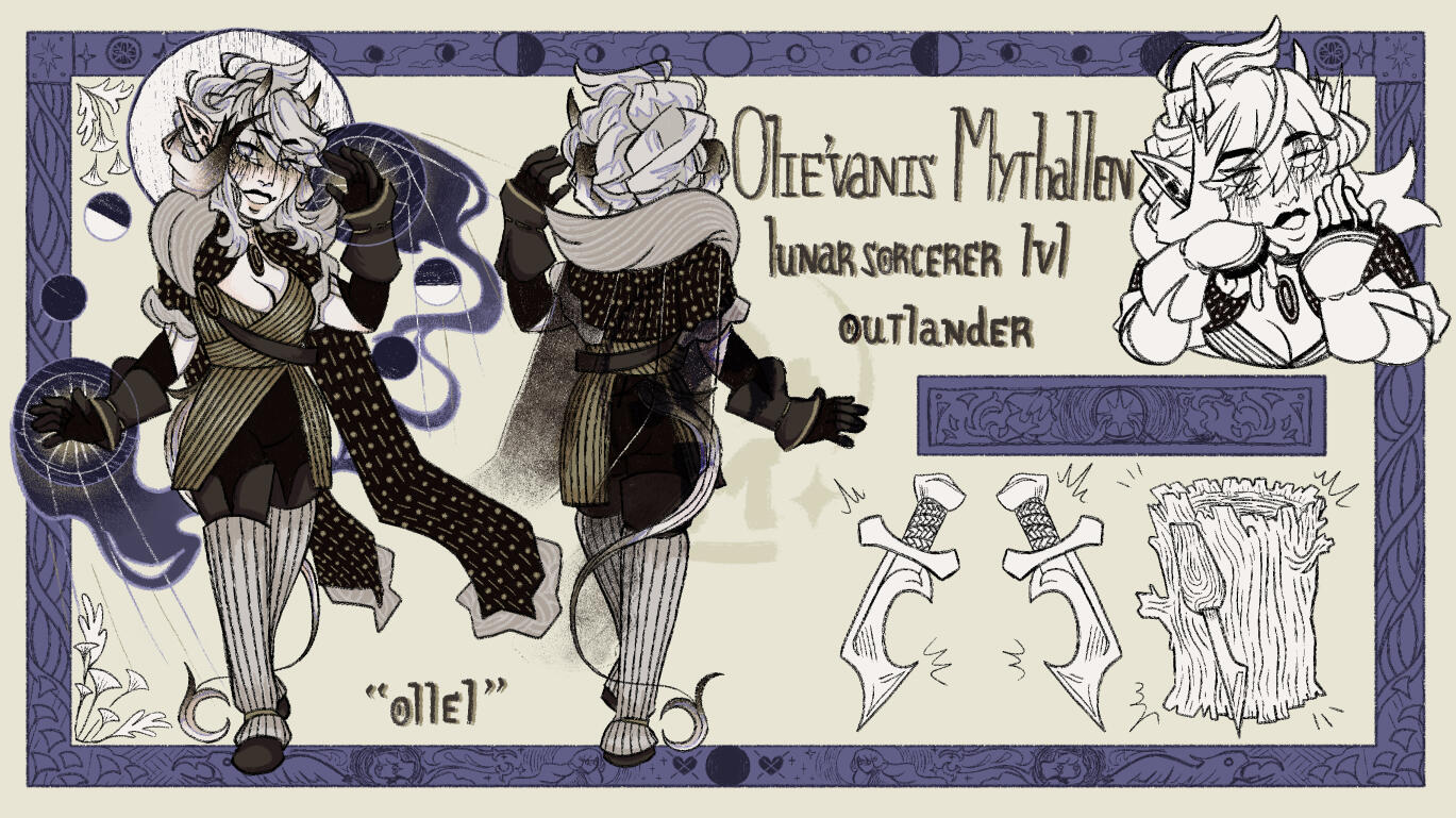 CHARACTER SHEET